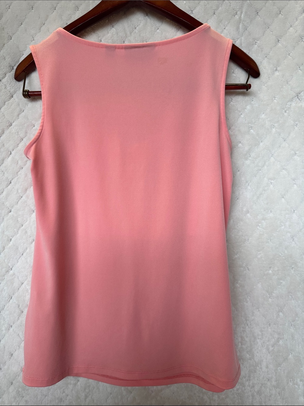 Sleeveless Twist-Front Camisole in Soft Pink - Picture 3 of 8